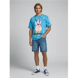 Sinsay - Pamučna majica sa printom SpongeBob - šareno