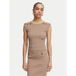 Guess Bluza W5YR12 Z0130 Rjava Regular Fit