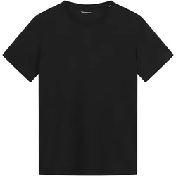 KnowledgeCotton Apparel Majica črna
