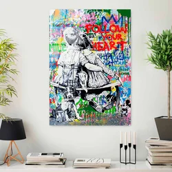 Wallity Slika od kaljenog stakla 70x100cm