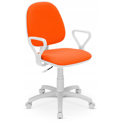 Kancelarijska radna stolica narandžasta Regal White GTP M-15
