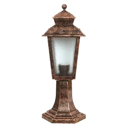 Lessentiel Maison Spoljna zidna lampa BSU-68211-BKR-K, 50 cm, IP65, E27, Braon