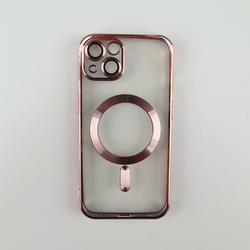 Silikonska futrola Magsafe Iphone 13 ROZE