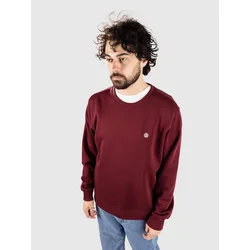 Element Icon Embroidery Sweater zinfandel