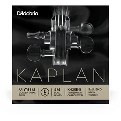 Kaplan K420B-5 Violin E Ball 4/4 Heavy