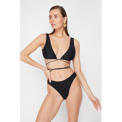 Ženski bikini donji deo Trendyol TBESS23BA00119/Black