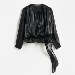 Reserved - Bluza s dekorativnom vezicom