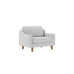 Atelier del Sofa Fotelja Robin Loveseat, Prljavo bela