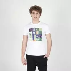 SERGIO TACCHINI Majica kratak rukav modulo verde t-shirt M