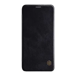 Maska na preklop Nillkin Qin za Samsung J8/ J810F (2018) (EU verzija), Crna