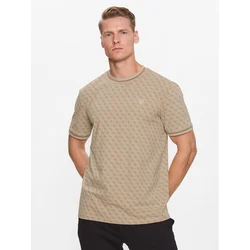 Guess Majica Marshall Z2YI05 J1314 Bež Regular Fit