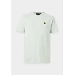 Lyle & Scott Majica pastelno modra/rumena/črna
