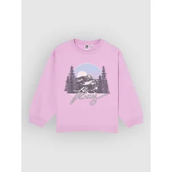 Roxy Morning Hike Brushed Kids Sweater pink lavender