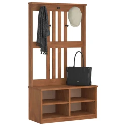 Drvo za dvoranu SANDNES 87x40x159,5 cm puno drvo bor