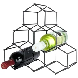 Vilde 229059 - Metalni stalak za vino 29.5 x 28.5cm