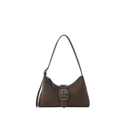 Pull&Bear Torba za čez ramo čokolada