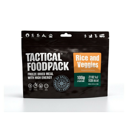 Obrok TACTICAL FOODPACK Zelenjava in riž (vege)