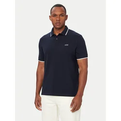 Guess Polo majica M6YP47 K4898 Mornarsko modra Regular Fit
