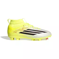 Adidas F50 LEAGUE MID FG/MG J, dječije kopačke za fudbal, žuta OOL52