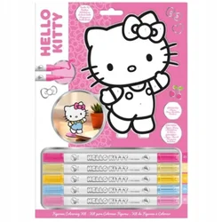 shumee Set za slikanje Hello Kitty 2D MDF figurica ustvarjalna za otroke
