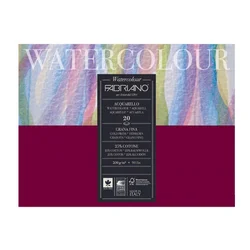 Blok Watercolour 18x24cm 20L 200g (cold pressed/grana fina) Fabriano 72611824