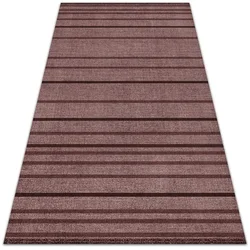 Decormat Zunanja preproga Rjavi pasovi 80x120 cm