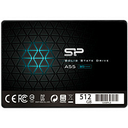 Silicon Power A55 512GB 2.5 SATA3 SSD 3D NAND, R/W: 560/530MB/s