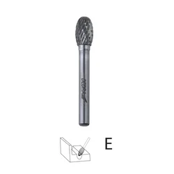 DEDRA-EXIM Ovalni frez DEDRA 07F644 E12x20mm, s premerom 6mm