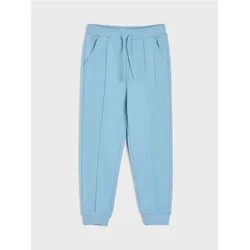 Sinsay - Jogger pantalone sa pamukom - mid blue