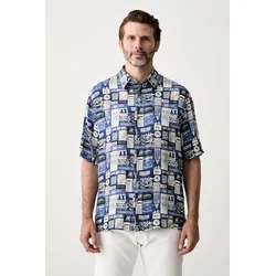 Armani Exchange srajca moška viskozna