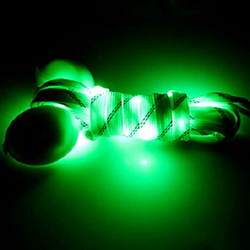 LED svjetleće šnurkice za tenisice - Zelena KP18491