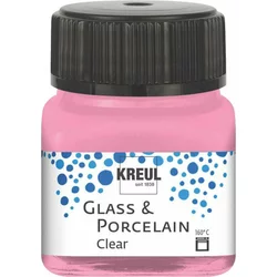 Kreul Clear Steklena barva 20 ml Rose