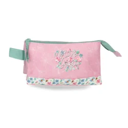 MOVOM MY LITTLE GARDEN prazna pernica sa 3 pregrade - pink ( 30.643.42 )
