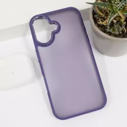 Maska Candy Shield za iPhone 16 ljubicasta