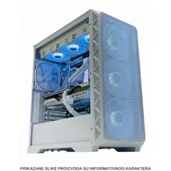 VIP Gaming HyperCore Air računar - Core Ultra 5 245K, AIO 360 ARGB, RTX 5060 Ti 16GB, DDR5 16GB, 1TB SSD, B840M, 750W PCIE5 GOLD, AIR 903 MAX, Win11