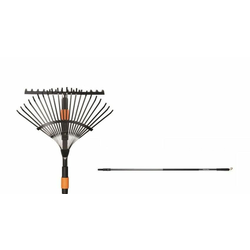 Fiskars Univerzalne grablje + Ventilatorske grablje + Quikfit ročaj