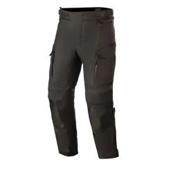 Prodloužené kalhoty na motorku Alpinestars Andes Drystar černé