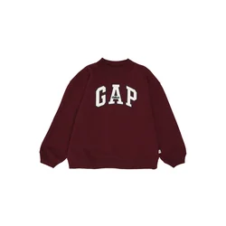 GAP Majica mornarska / temno rdeča / off-bela
