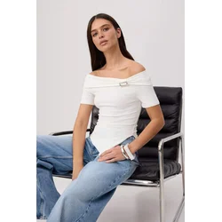 Trendyol Milla Ženska bluza, Krem