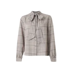 Anna Field Bluza rjava/črna/off-bela