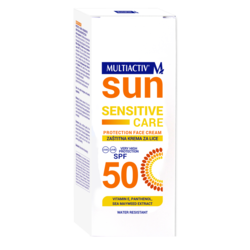 MULTIACTIV Sensitive Zaštitna krema za lice SPF 50, 50 ml