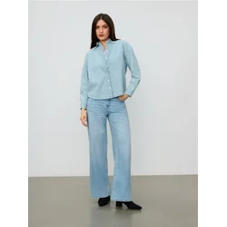 Sinsay - Wide leg farmerke - plava