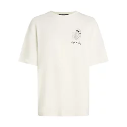 Karl Lagerfeld Majica kremna/črna