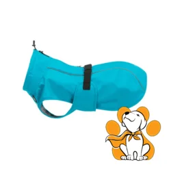 Trixie Vimy Raincoat Turquoise XS 30 cm, Tirkizni Kišni Mantil Za Male Pse