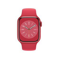 Apple Watch Series 8 Cellular, 41mm, Crveno aluminijsko kućište sa (PRODUCT)RED sportskim remenom