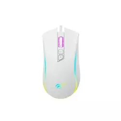 Havit Gaming miš MS1034, USB, RGB, Beli