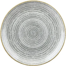 CHURCHILL Homespun Stone Grey plitev krožnik, o: 217 mm (12 kos)