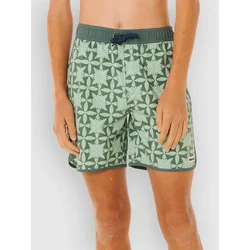 Rip Curl Pacific Rinse Gem Volley Kids Boardshorts moss