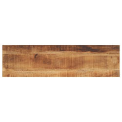 Ploča stola 110x40x3,8 cm pravokutna puna drvena gruba mango