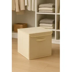 Aberto Design Korpa za odlaganje stvari YLC.K.066, 30x30x30cm, Krem
